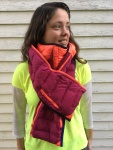 Just Like Magic…In Which a Down Jacket Becomes a Down Scarf